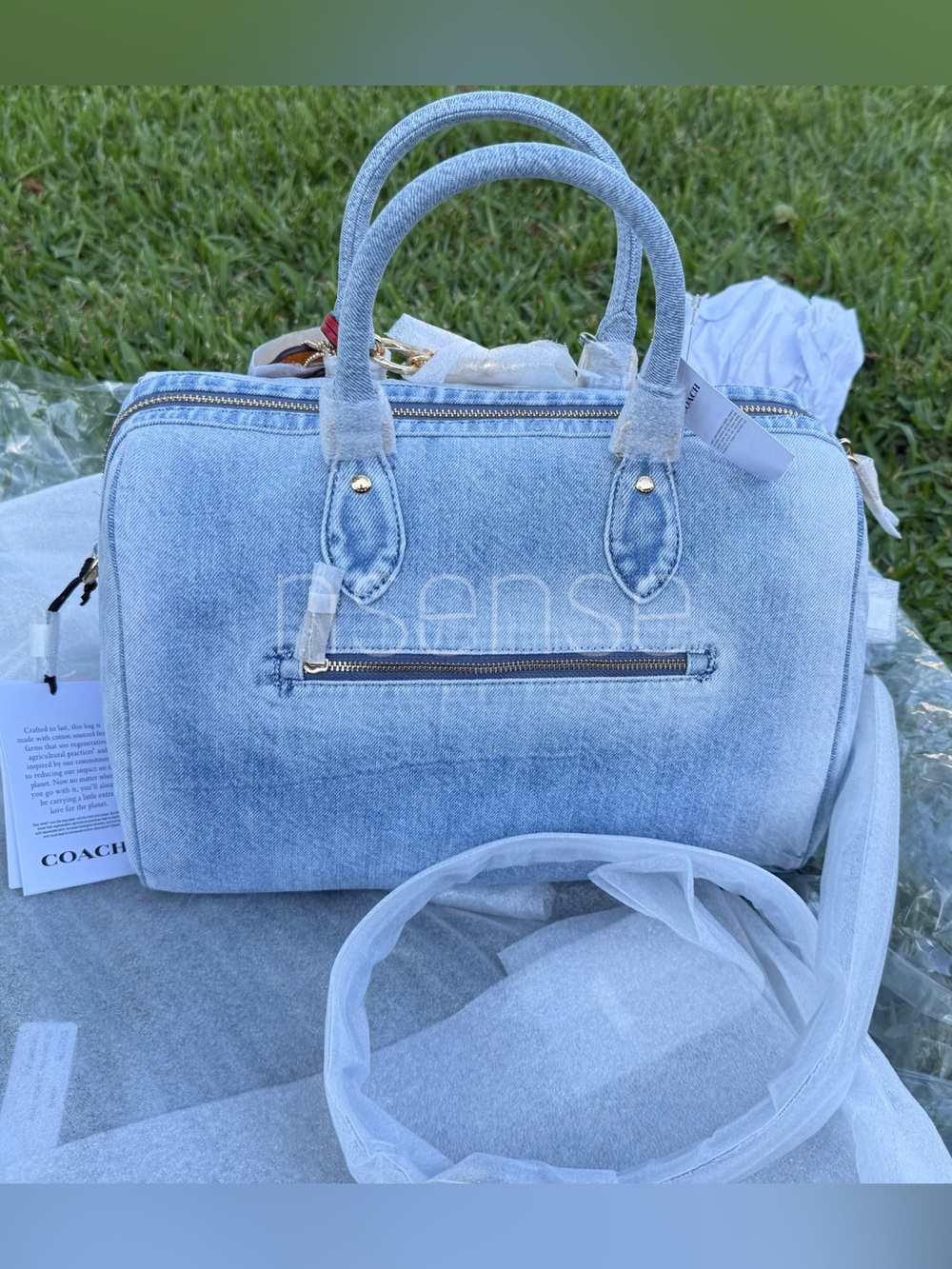 Coach Rowan Large Satchel Bag - Picture 3 of 9